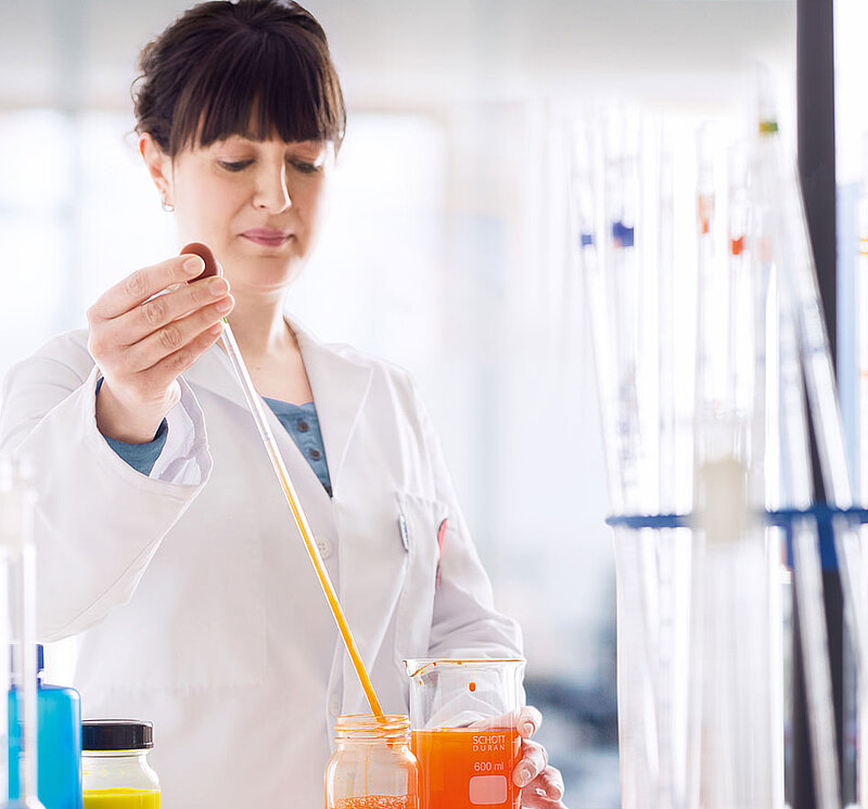 Chemical color production
